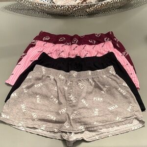 🌸SOLD 🌸 PINK Victoria's Secret Gray Boxer Shorts